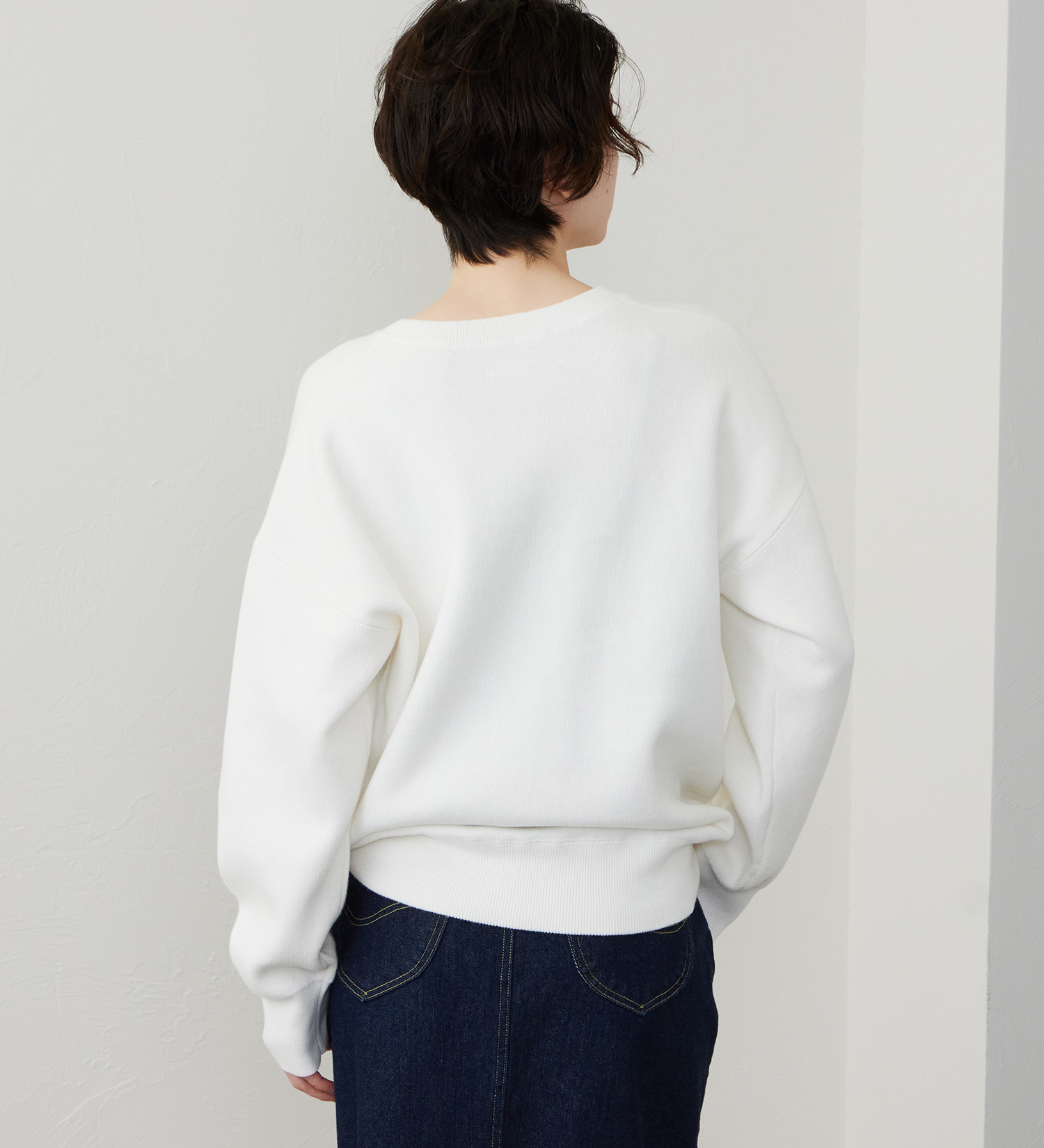 Lee(リー)のニットセーター|トップス/ニット/セーター/レディース|アイボリー