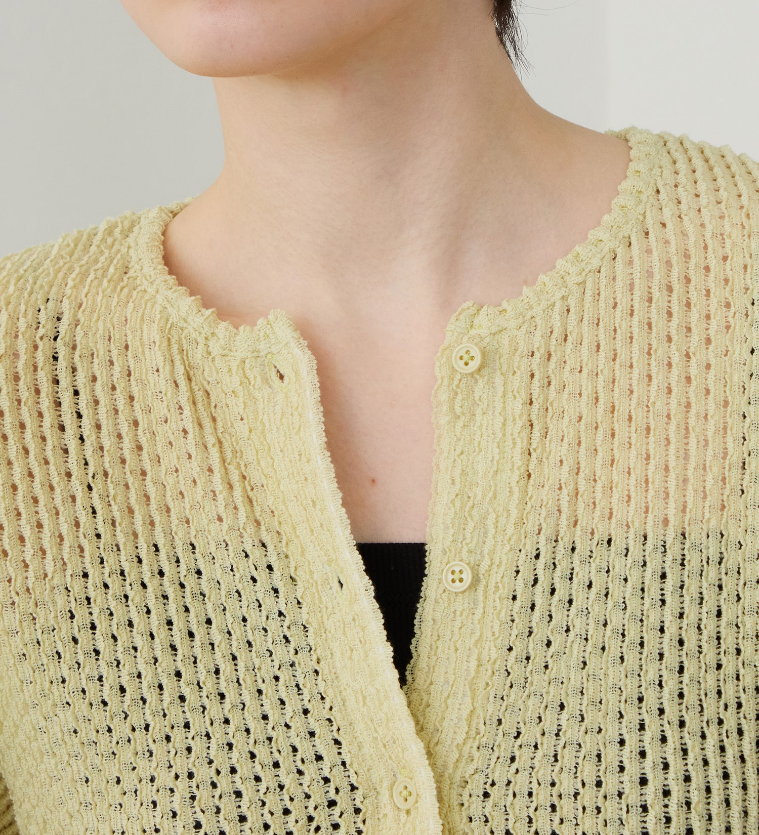 Lee(リー)のクルーネックカーディガン|トップス/その他トップス/レディース|グリーン