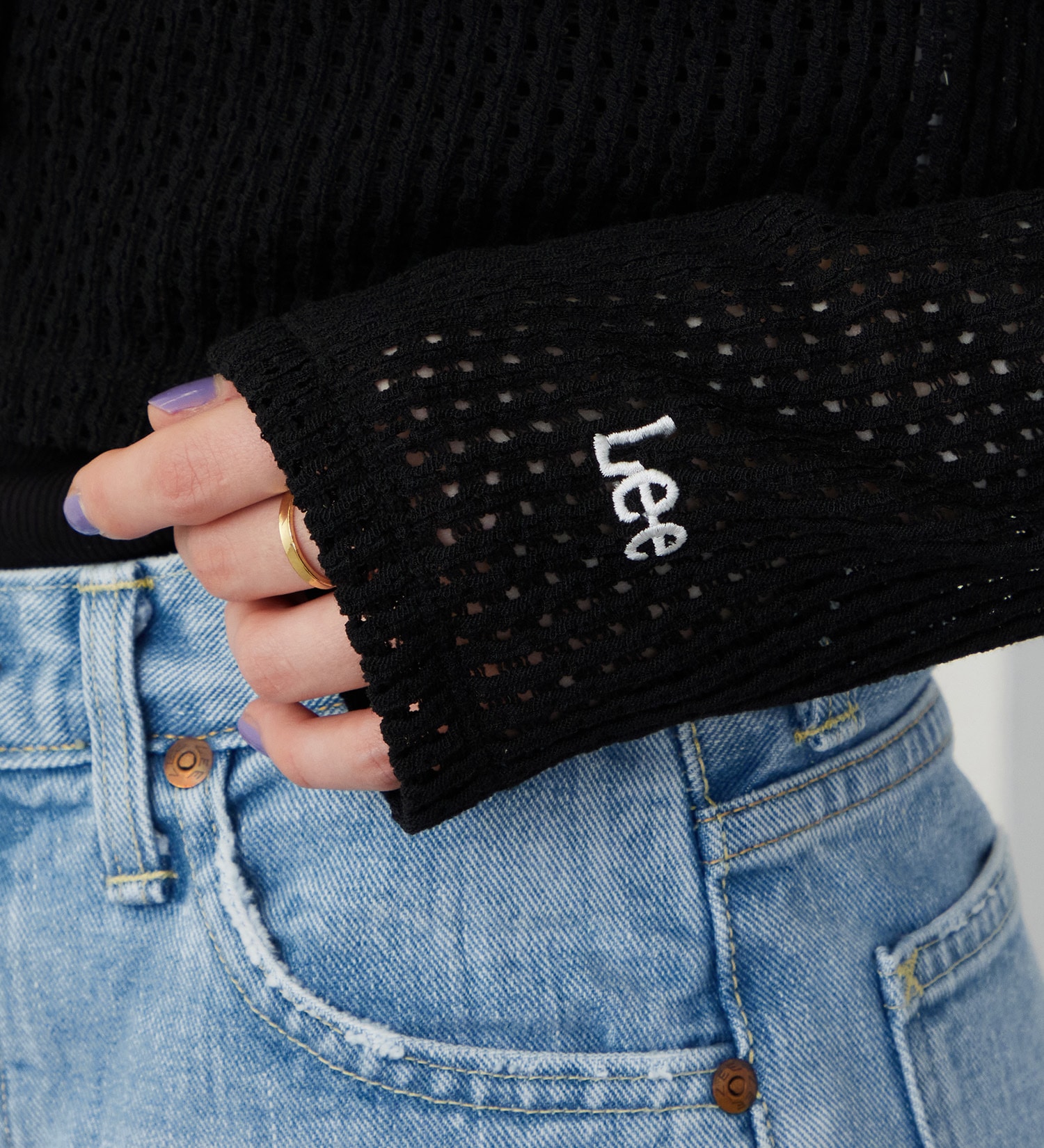 Lee(リー)のクルーネックカーディガン|トップス/その他トップス/レディース|ブラック