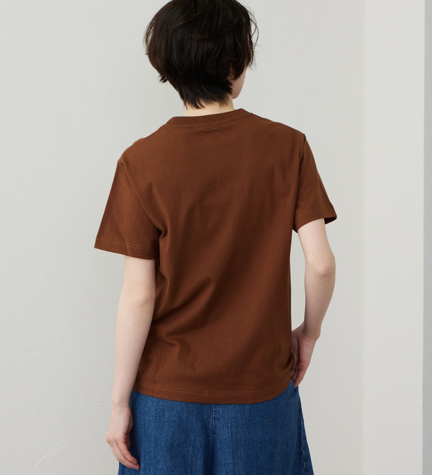 Lee(リー)のロゴハーフスリーブTシャツ|トップス/Tシャツ/カットソー/レディース|ブラウン