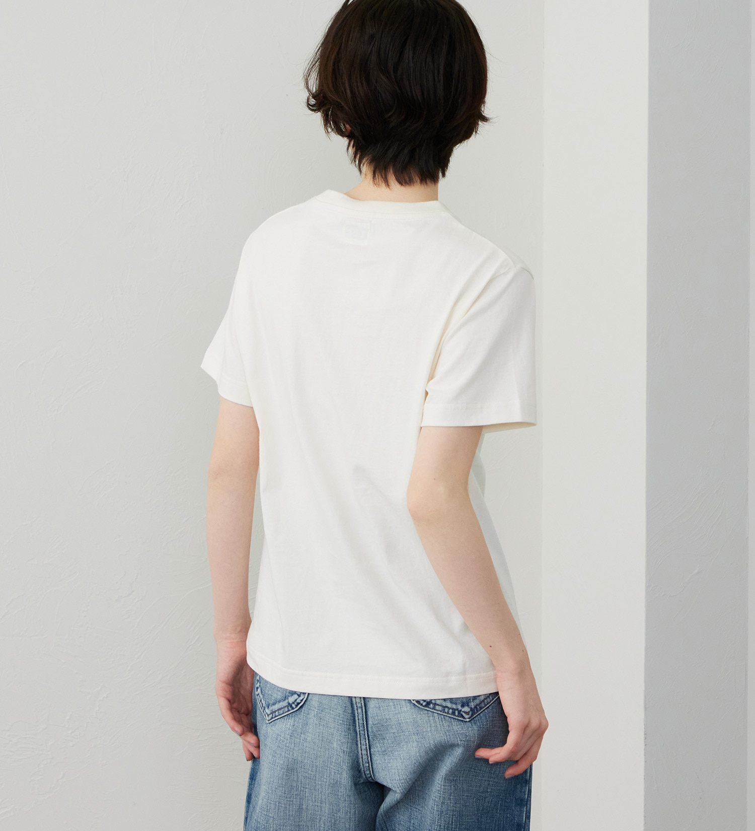 Lee(リー)のロゴハーフスリーブTシャツ|トップス/Tシャツ/カットソー/レディース|ホワイト