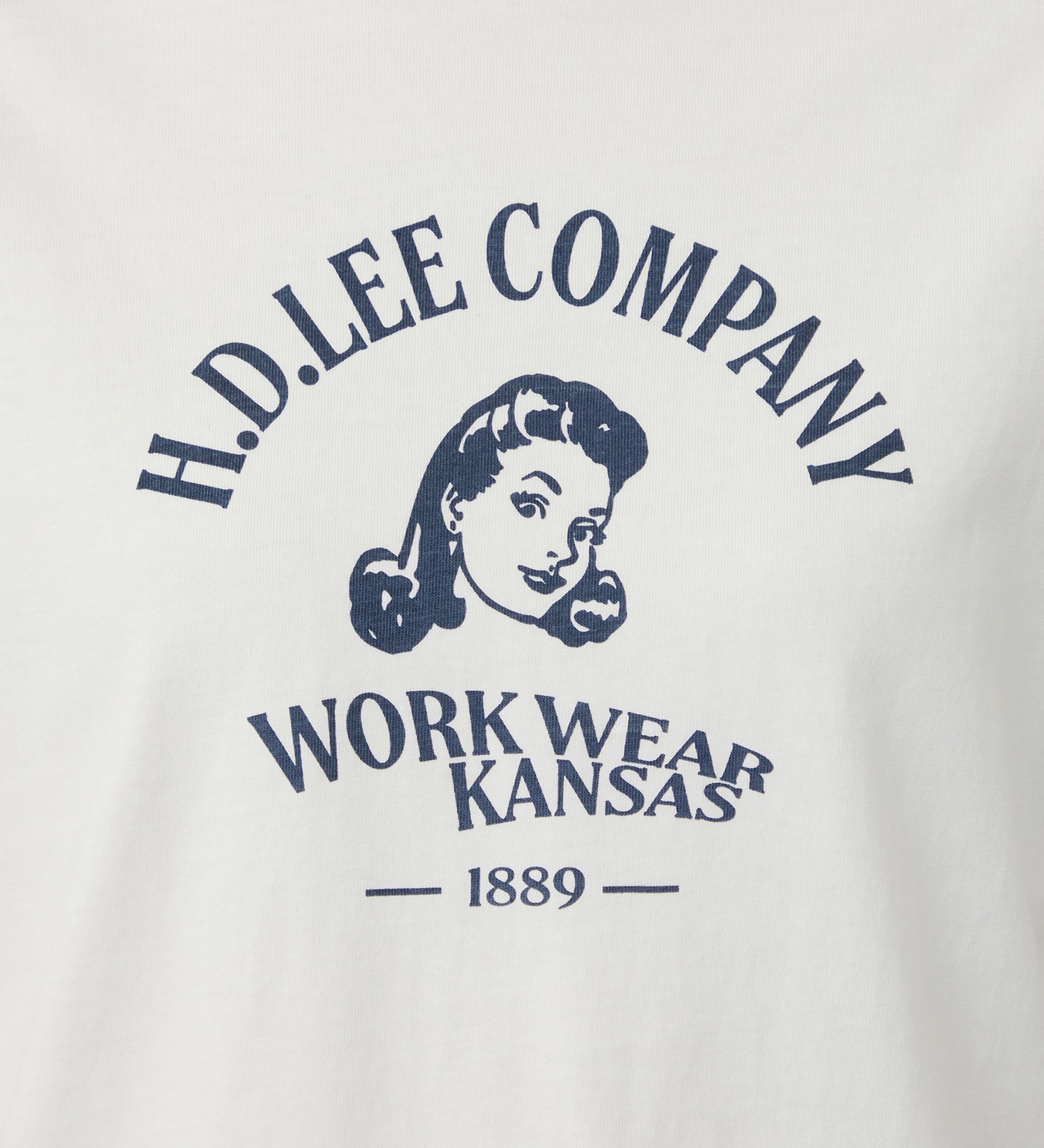 Lee(リー)のロゴハーフスリーブTシャツ|トップス/Tシャツ/カットソー/レディース|ホワイト