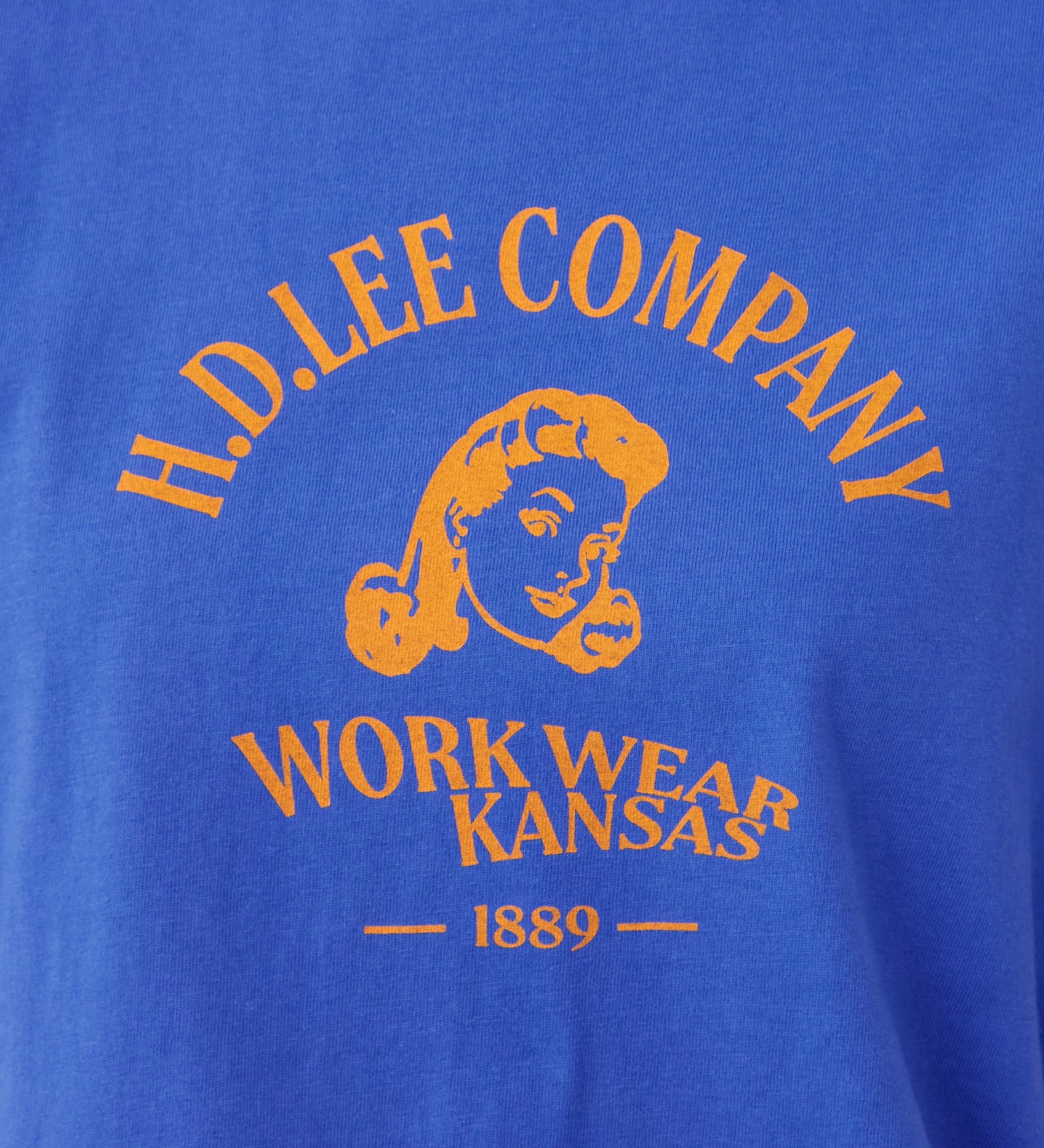 Lee(リー)のロゴハーフスリーブTシャツ|トップス/Tシャツ/カットソー/レディース|ブルー