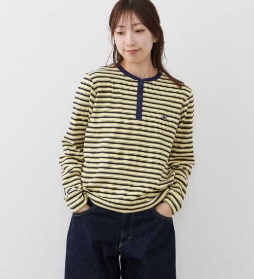 EMBROYDERY TEE/刺繍長袖Tシャツ