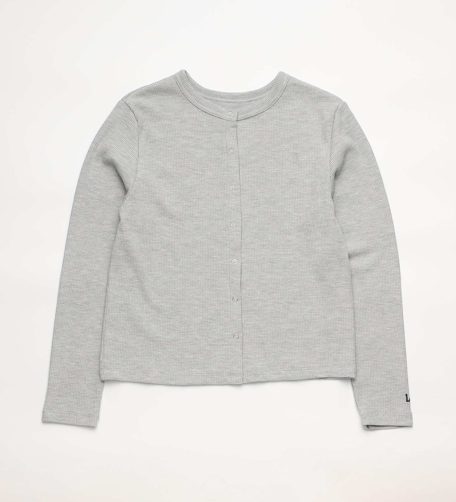 Lee(リー)の【LOOKBOOK掲載】THERMAL L/S CARDIGAN / サーマル長袖カーディガン|トップス/その他トップス/レディース|グレー