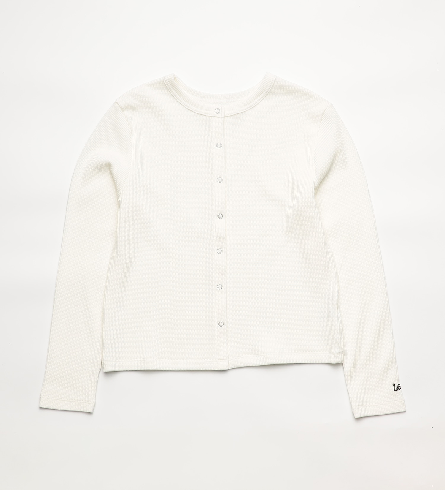 Lee(リー)の【LOOKBOOK掲載】THERMAL L/S CARDIGAN / サーマル長袖カーディガン|トップス/その他トップス/レディース|ホワイト