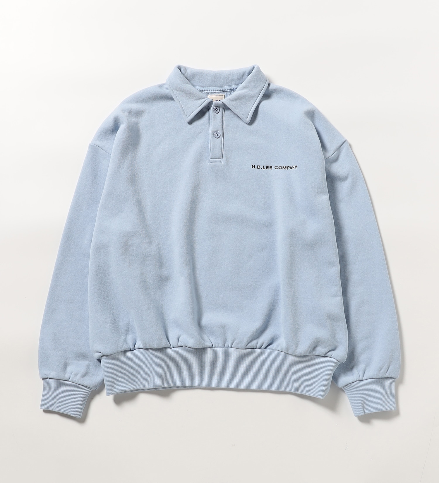 Lee(リー)のPOLO COLLAR SWEAT / ポロカラースウェット|トップス/スウェット/レディース|ブルー
