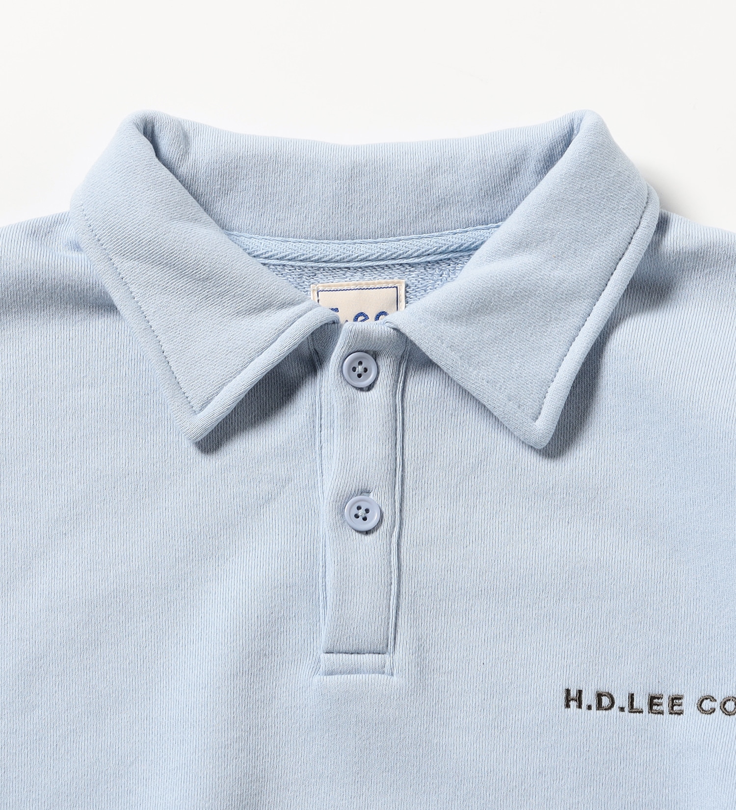 Lee(リー)のPOLO COLLAR SWEAT / ポロカラースウェット|トップス/スウェット/レディース|ブルー