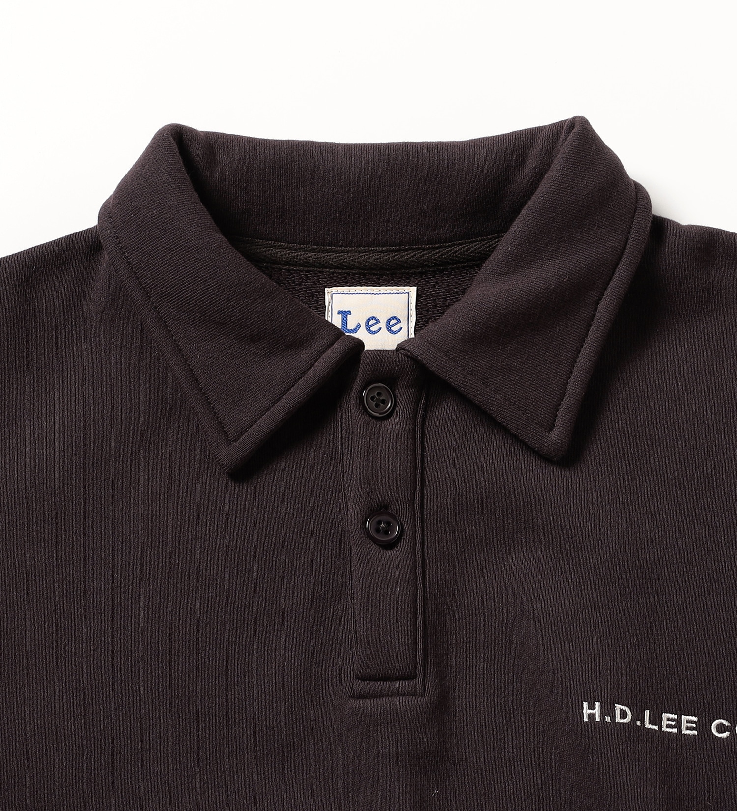 Lee(リー)のPOLO COLLAR SWEAT / ポロカラースウェット|トップス/スウェット/レディース|ブラウン