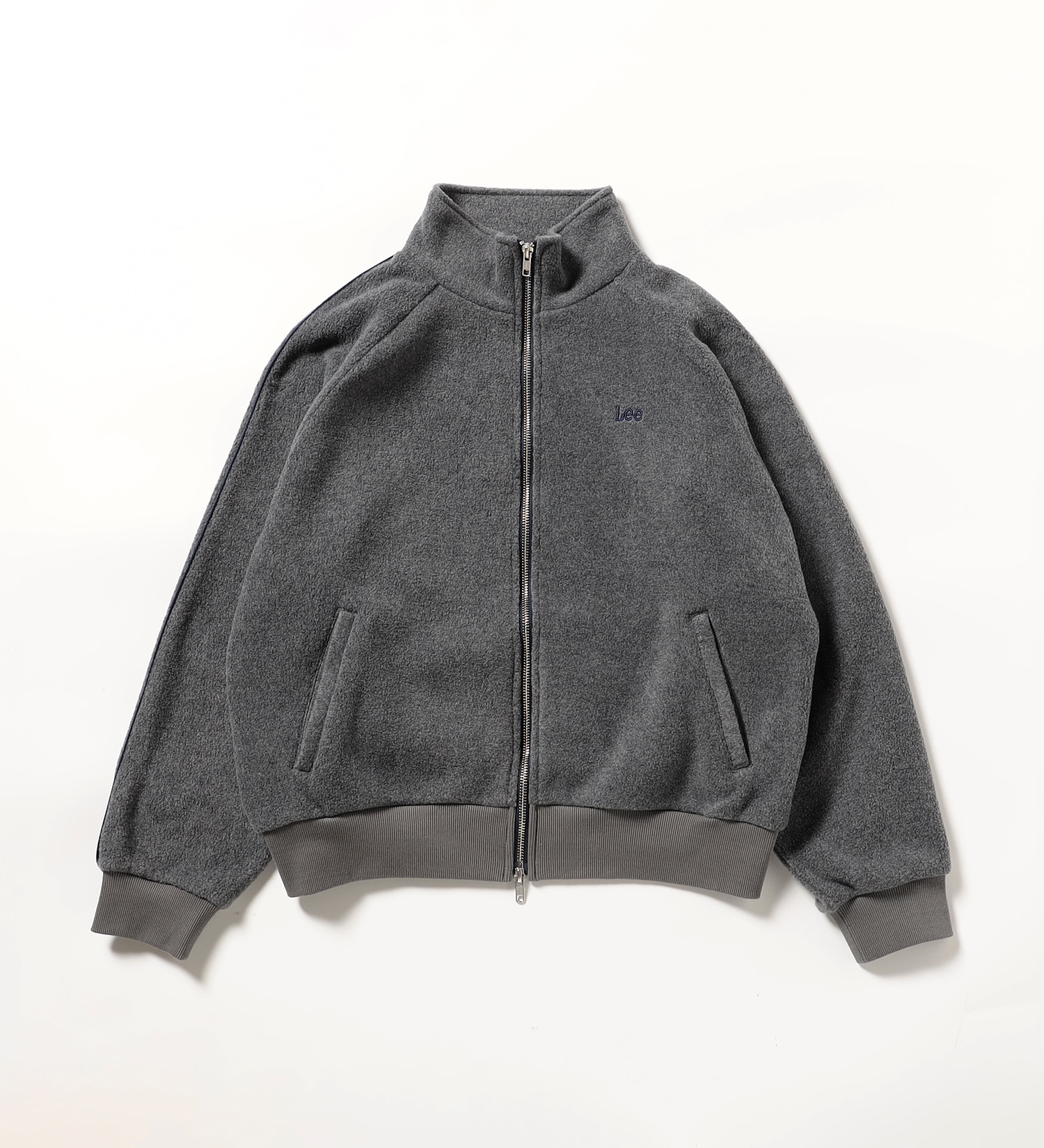Lee(リー)のFLEECE TRACK JACKET / フリーストラックジャケット|ジャケット/アウター/その他アウター/レディース|グレー