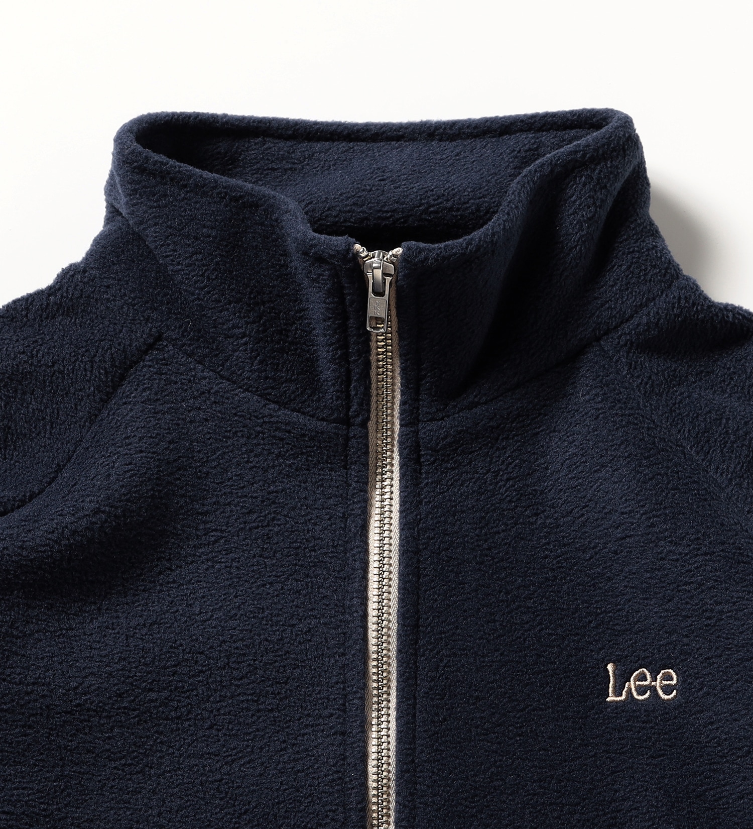 Lee(リー)のFLEECE TRACK JACKET / フリーストラックジャケット|ジャケット/アウター/その他アウター/レディース|ネイビー