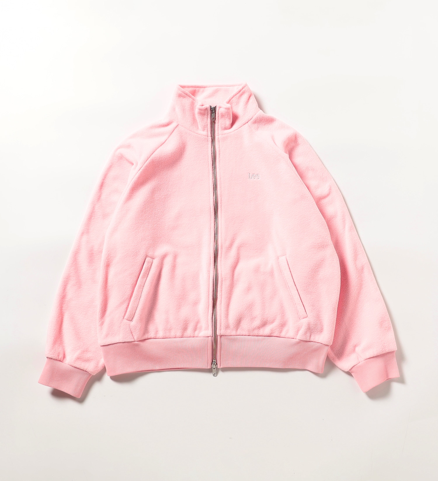 Lee(リー)のFLEECE TRACK JACKET / フリーストラックジャケット|ジャケット/アウター/その他アウター/レディース|ピンク