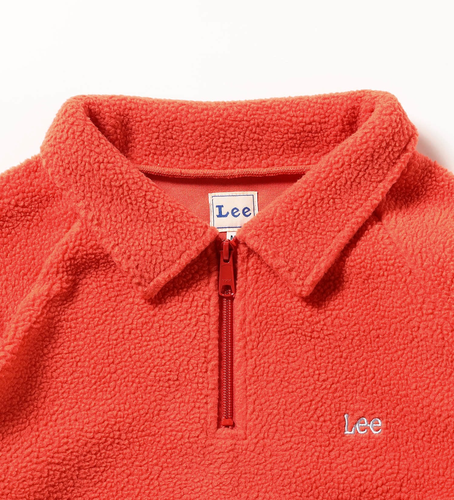 Lee(リー)のHALFZIP BOA FLEECE / ハーフジップボアフリース|トップス/その他トップス/レディース|レッド