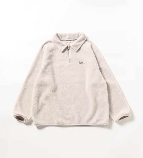 Lee(リー)のHALFZIP BOA FLEECE / ハーフジップボアフリース|トップス/その他トップス/レディース|グレー