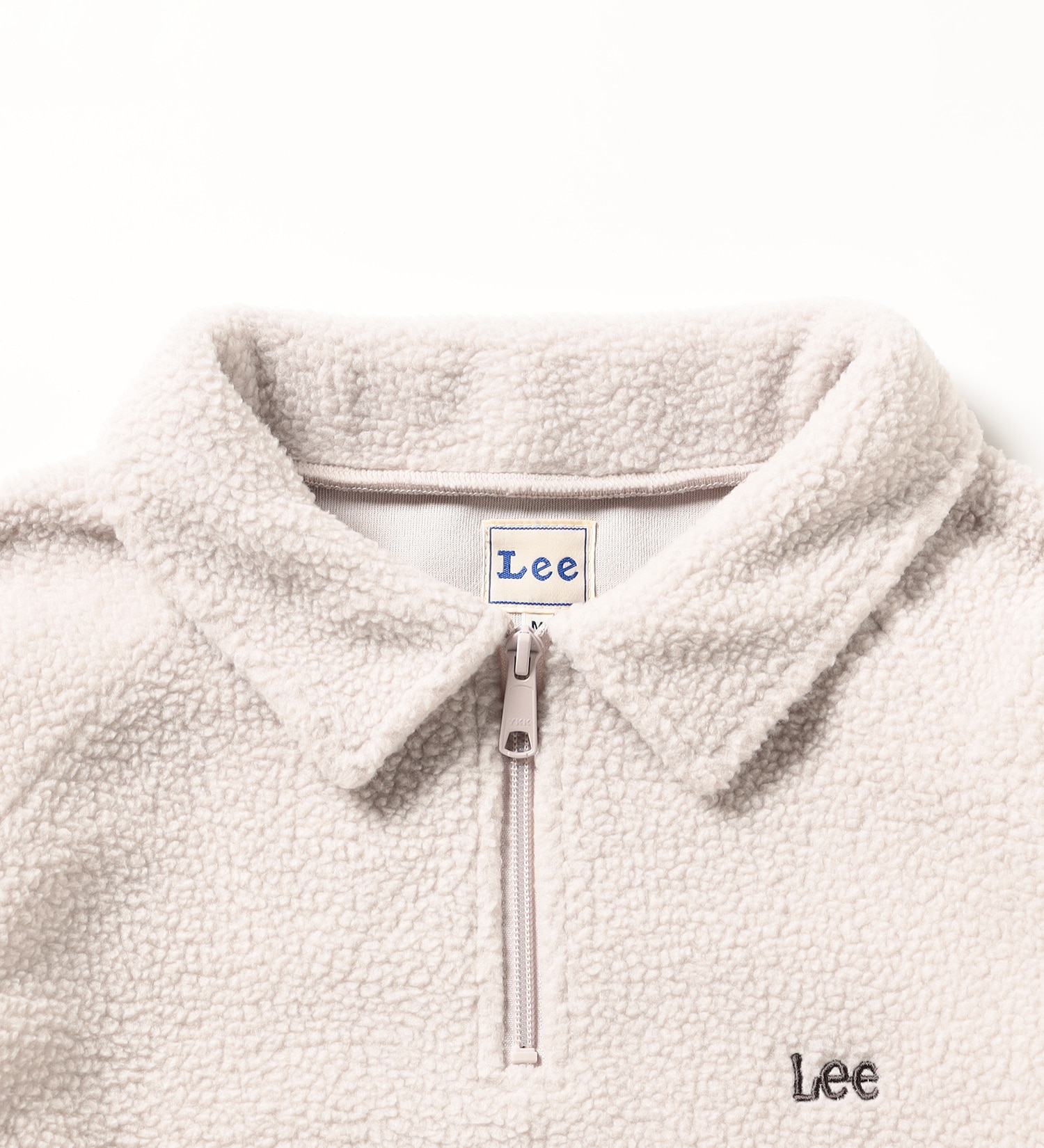 Lee(リー)のHALFZIP BOA FLEECE / ハーフジップボアフリース|トップス/その他トップス/レディース|グレー