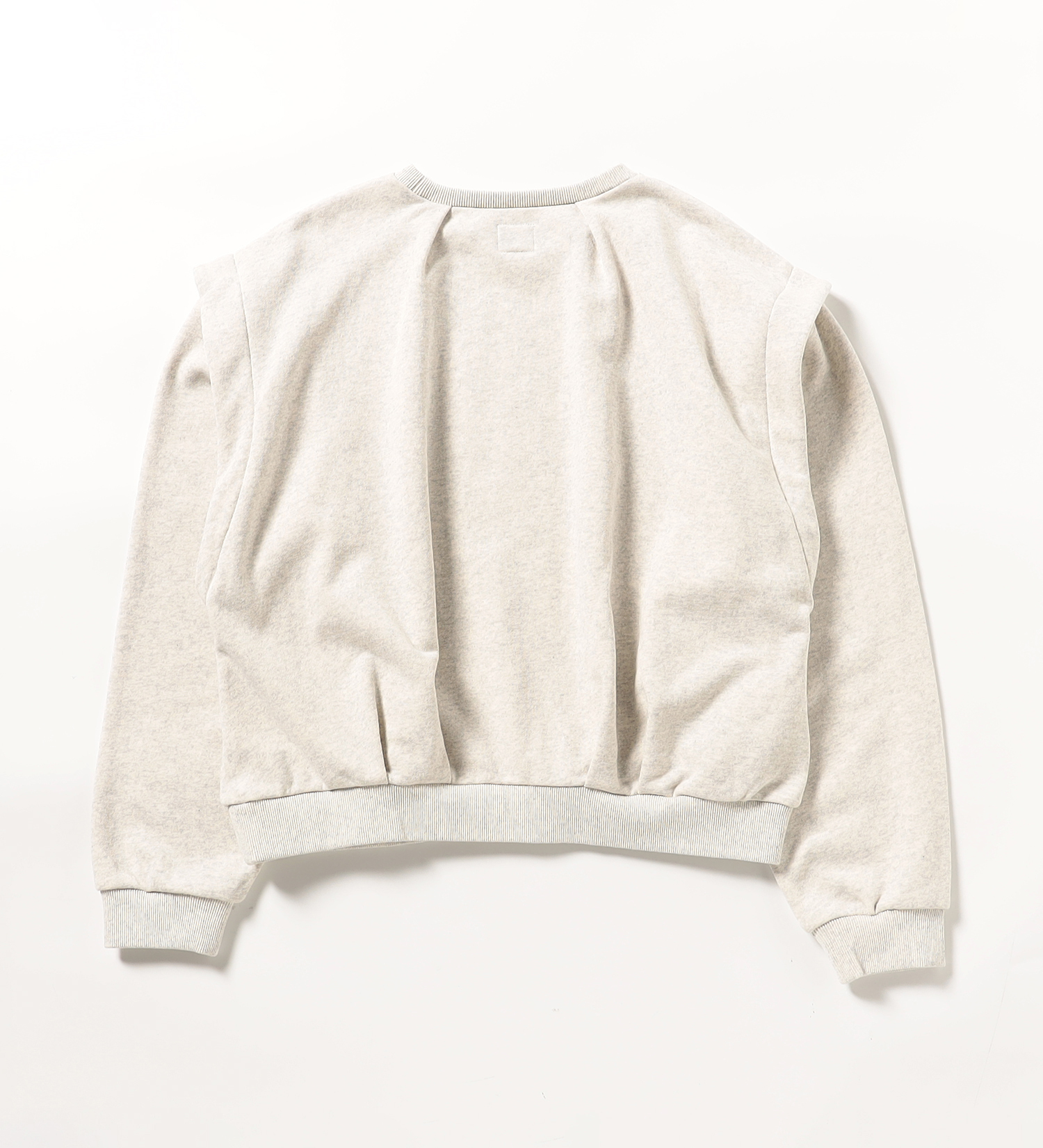 Lee(リー)のEMBROIDERY PULLOVER SWEAT / Leeロゴ刺繍タック入りスウェット|トップス/スウェット/レディース|グレー