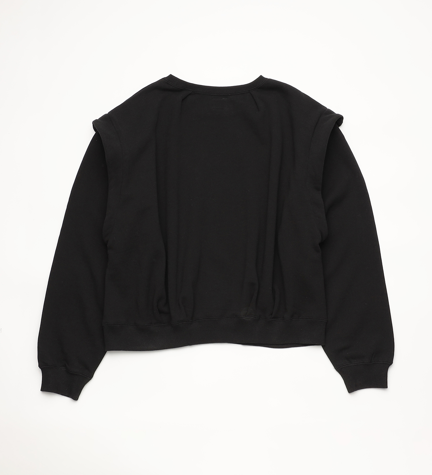 Lee(リー)のEMBROIDERY PULLOVER SWEAT / Leeロゴ刺繍タック入りスウェット|トップス/スウェット/レディース|ブラック