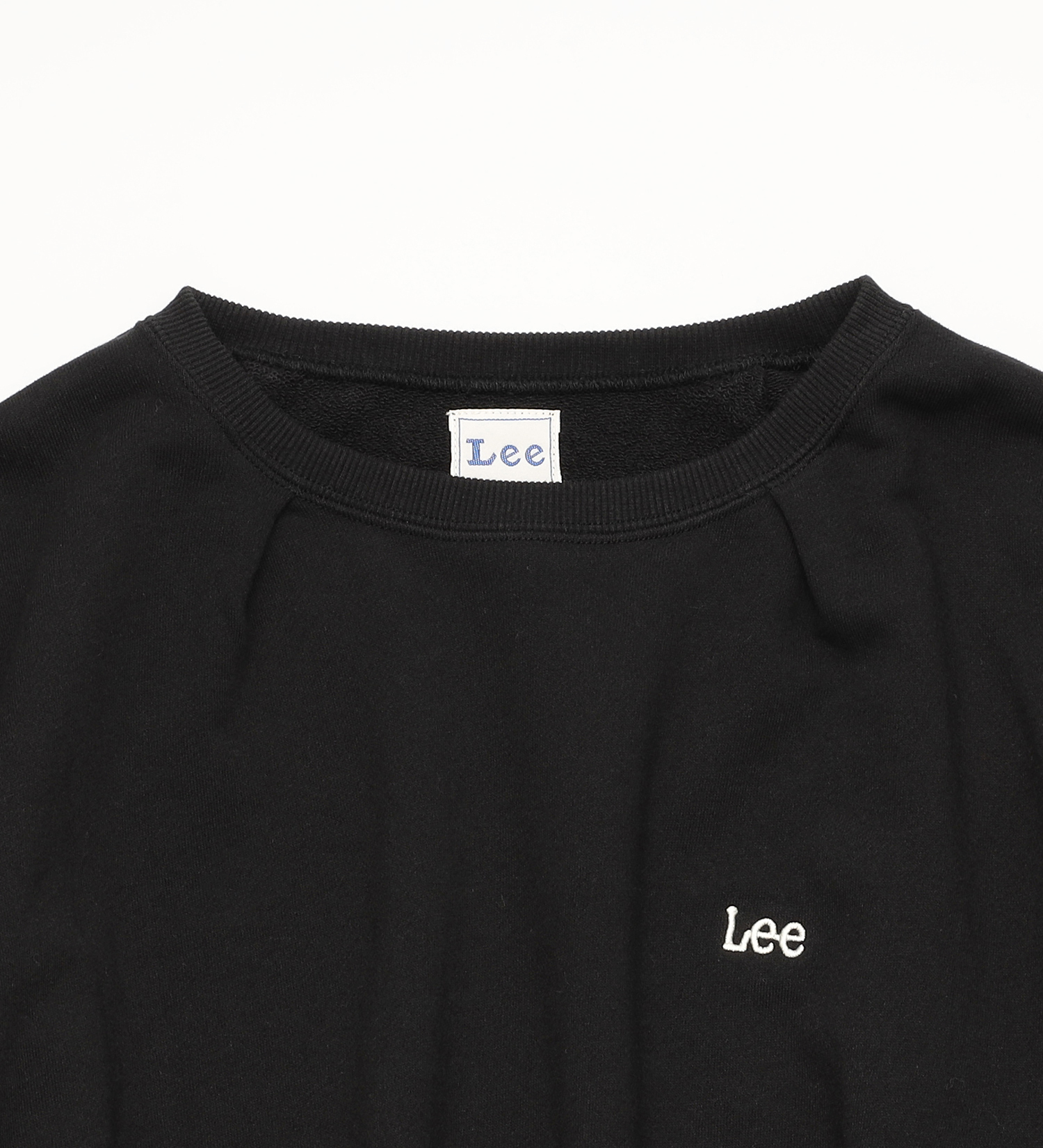 Lee(リー)のEMBROIDERY PULLOVER SWEAT / Leeロゴ刺繍タック入りスウェット|トップス/スウェット/レディース|ブラック
