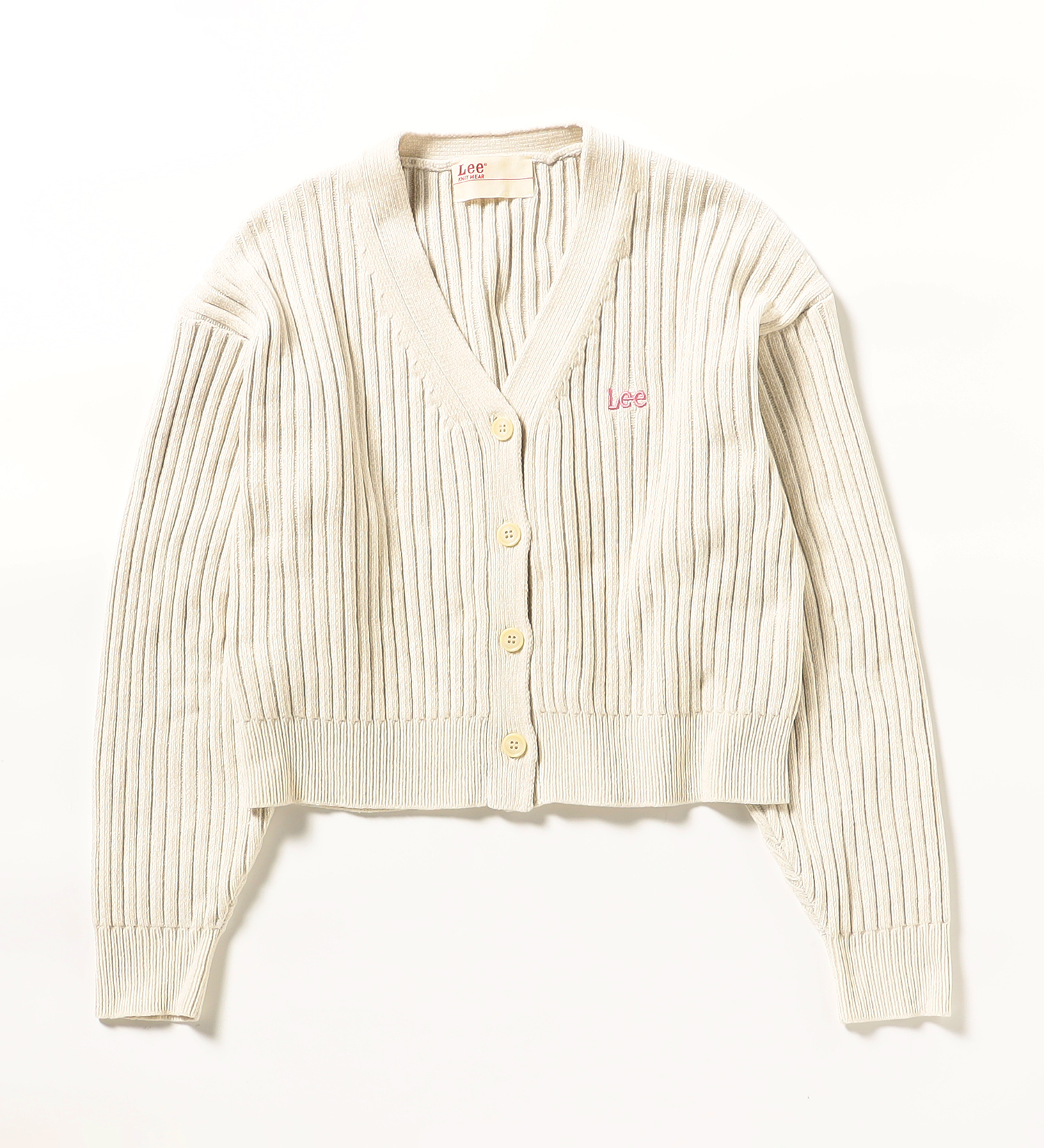 Lee(リー)のKNIT CARDIGAN / ニットカーディガン|トップス/ニット/セーター/レディース|アイボリー