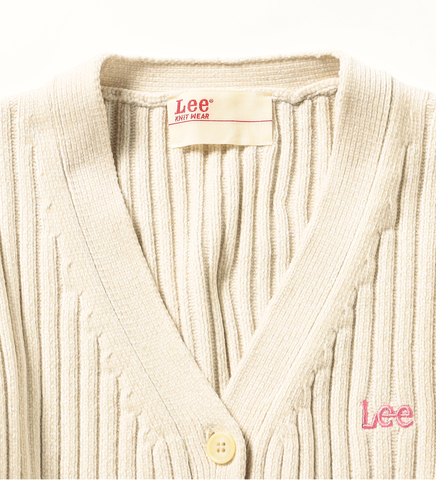 Lee(リー)のKNIT CARDIGAN / ニットカーディガン|トップス/ニット/セーター/レディース|アイボリー