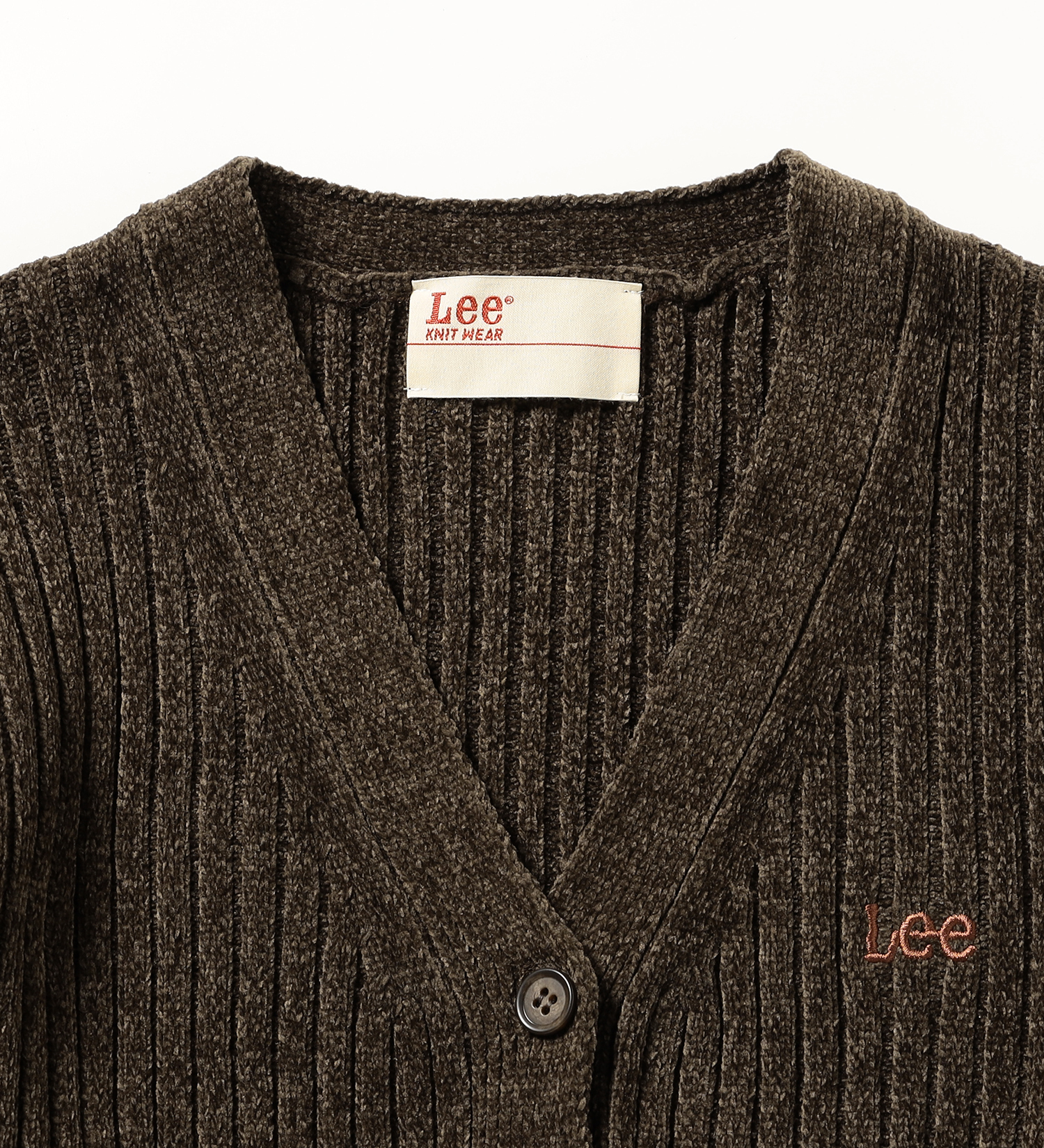 Lee(リー)のKNIT CARDIGAN / ニットカーディガン|トップス/ニット/セーター/レディース|ブラウン