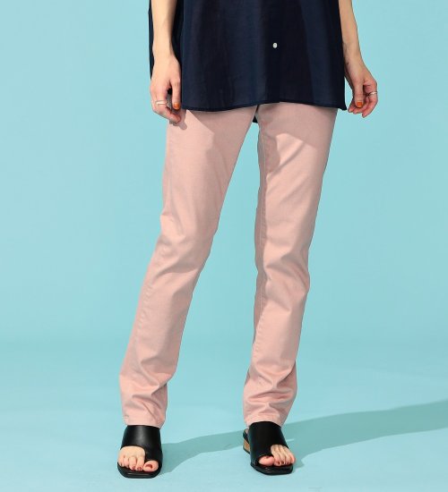 EDWIN(エドウイン)の【TIME SALE】EDWIN LADIES インターナショナルベーシック COOL ゆったりストレート【涼】【速乾/ドライタッチ/蒸れにくい/軽量/梅雨対策】|パンツ/パンツ/レディース|ピンク