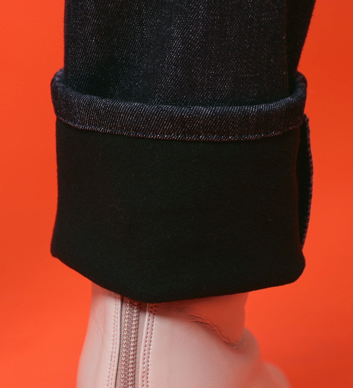 EDWIN(エドウイン)の【予約P】EDWIN LADIES 『裏フリースであったかい。』インターナショナルベーシックBODY FIREゆったりストレートデニムパンツ【冬用】【暖】|パンツ/デニム / ジーンズパンツ/レディース|インディゴブルー