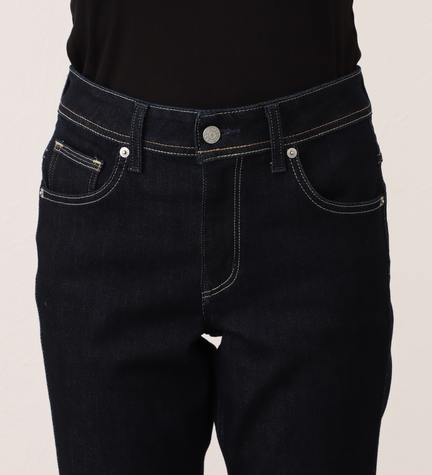 EDWIN(エドウイン)のEDWIN LADIES インターナショナルベーシック すっきりストレートデニムパンツ|パンツ/デニム / ジーンズパンツ/レディース|インディゴブルー