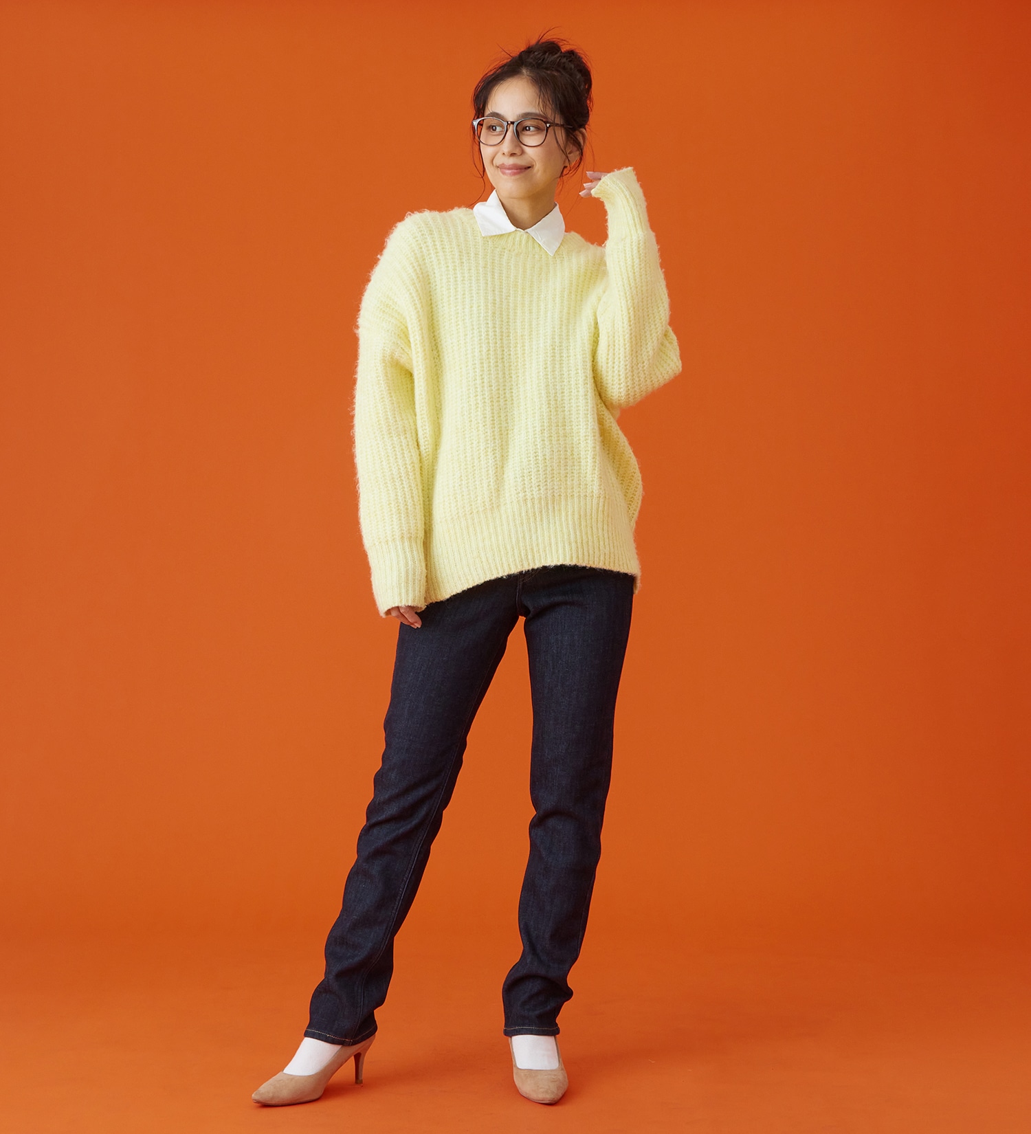 EDWIN(エドウイン)の【予約P】EDWIN LADIES インターナショナルベーシック  BODY FIREすっきりストレートデニムパンツ【暖/冬用】|パンツ/デニム / ジーンズパンツ/レディース|インディゴブルー