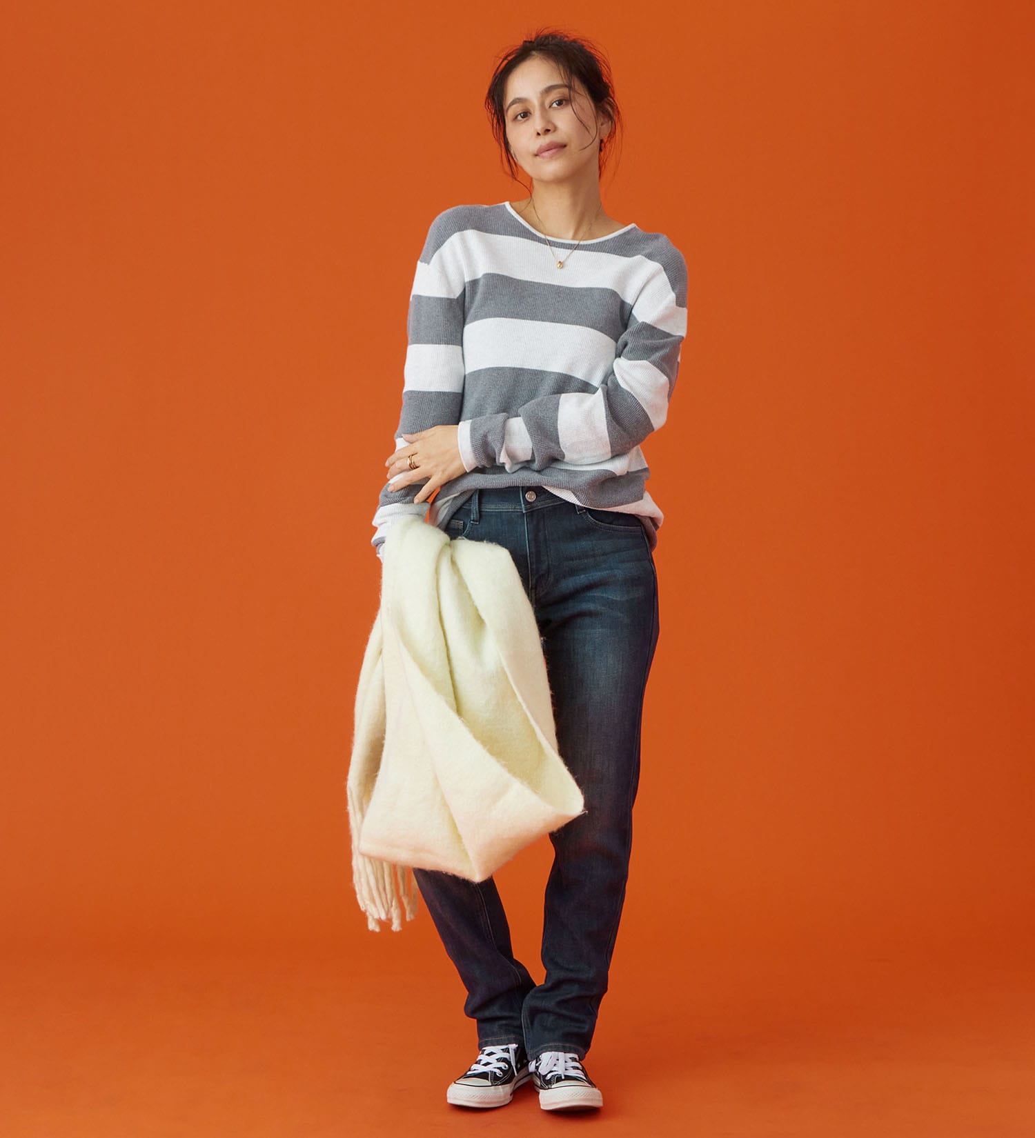 EDWIN(エドウイン)の【予約P】EDWIN LADIES インターナショナルベーシック BODY FIREすっきりストレートデニムパンツ【暖/冬用】|パンツ/デニム / ジーンズパンツ/レディース|濃色ブルー