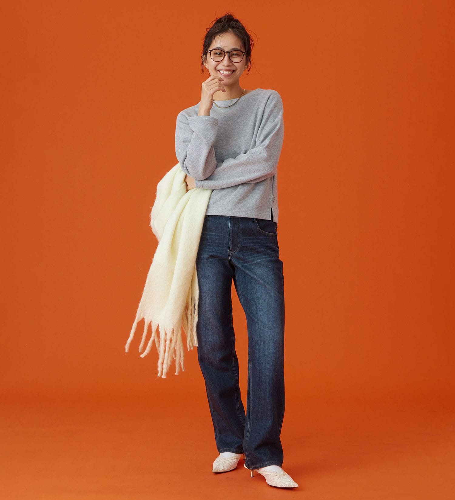 EDWIN(エドウイン)の【予約P】EDWIN LADIES インターナショナルベーシック BODY FIREすっきりストレートデニムパンツ【暖/冬用】|パンツ/デニム / ジーンズパンツ/レディース|濃色ブルー