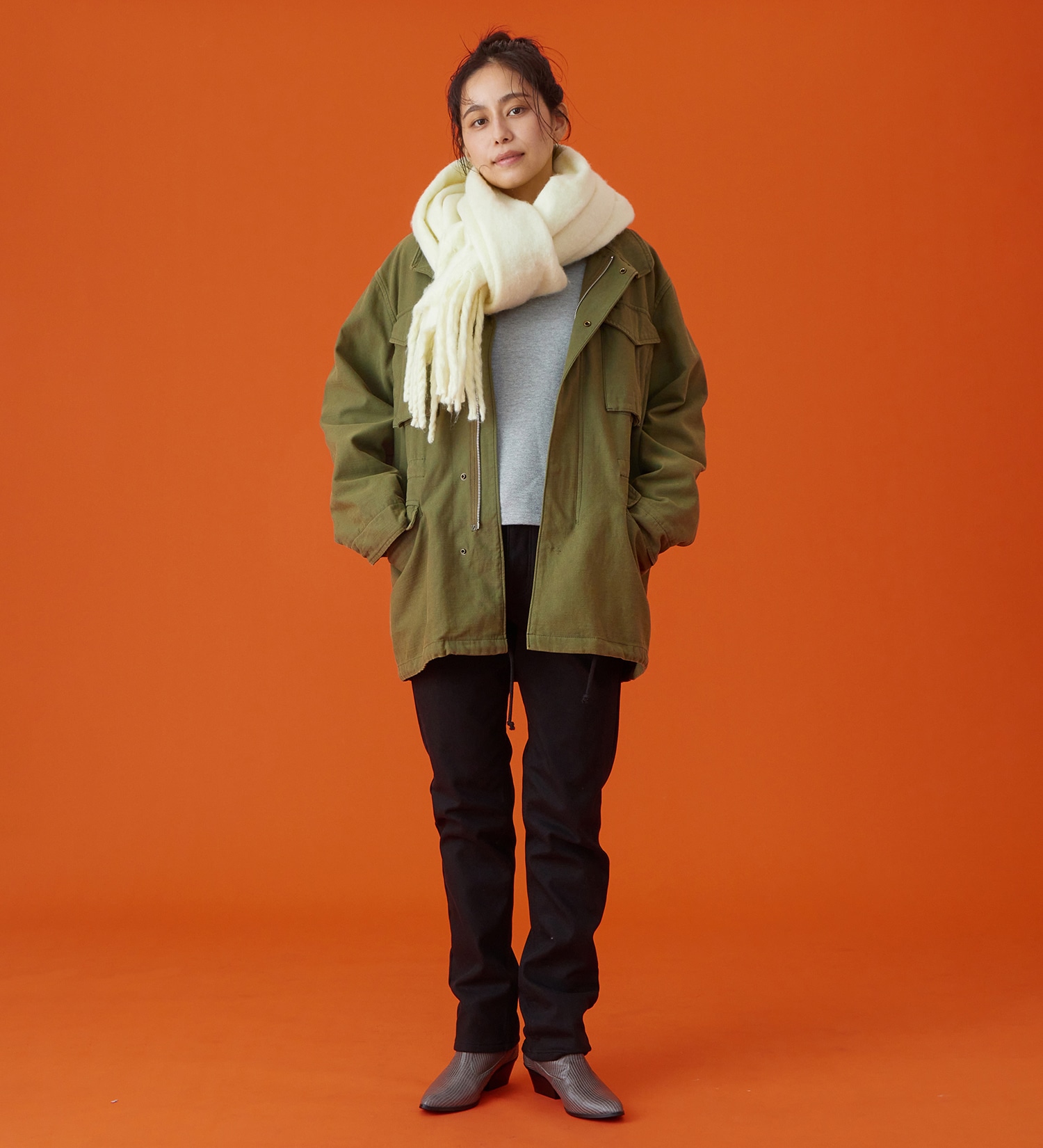 EDWIN(エドウイン)の【予約P】EDWIN LADIES インターナショナルベーシック  BODY FIREすっきりストレートデニムパンツ【暖/冬用】|パンツ/デニム / ジーンズパンツ/レディース|ブラック