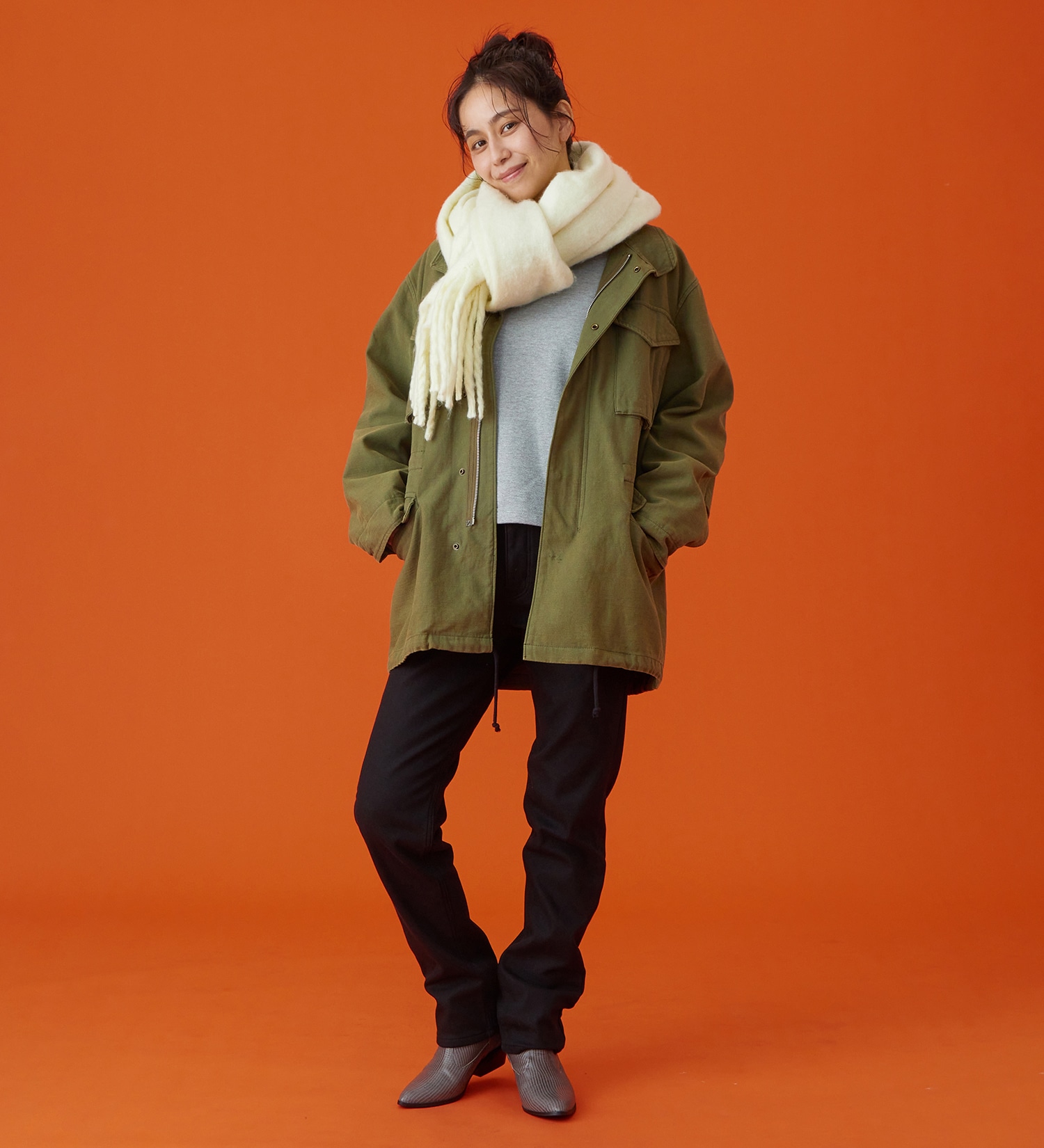 EDWIN(エドウイン)の【予約P】EDWIN LADIES インターナショナルベーシック  BODY FIREすっきりストレートデニムパンツ【暖/冬用】|パンツ/デニム / ジーンズパンツ/レディース|ブラック