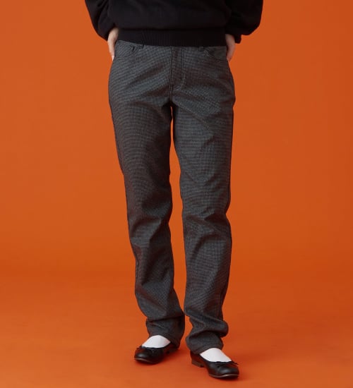 EDWIN(エドウイン)の【予約P】EDWIN LADIES インターナショナルベーシック  BODY FIREすっきりストレートデニムパンツ【暖/冬用】|パンツ/デニム / ジーンズパンツ/レディース|グレー系その他