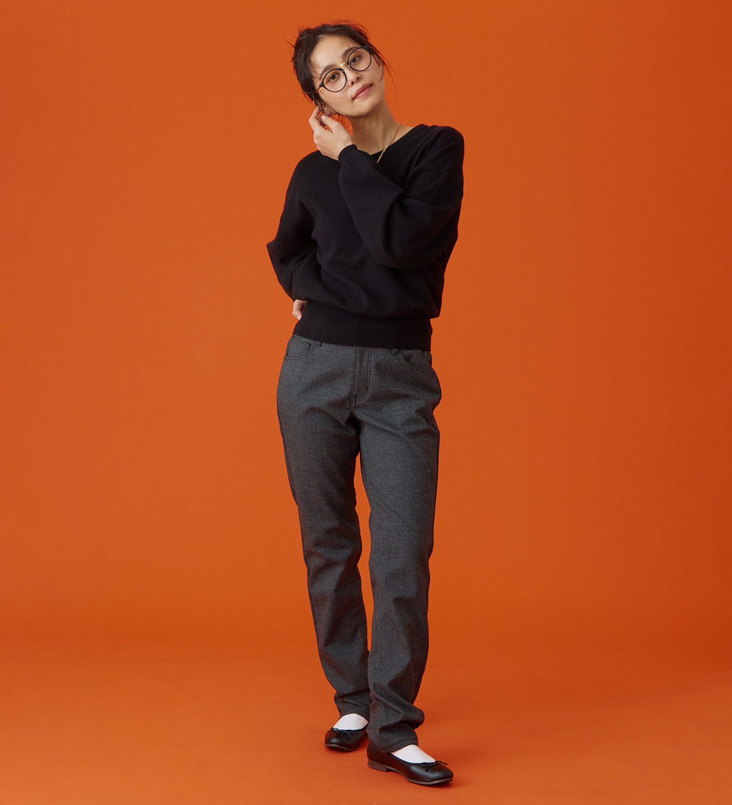 EDWIN(エドウイン)の【予約P】EDWIN LADIES インターナショナルベーシック BODY FIREすっきりストレートデニムパンツ【暖/冬用】|パンツ/デニム / ジーンズパンツ/レディース|グレー系その他