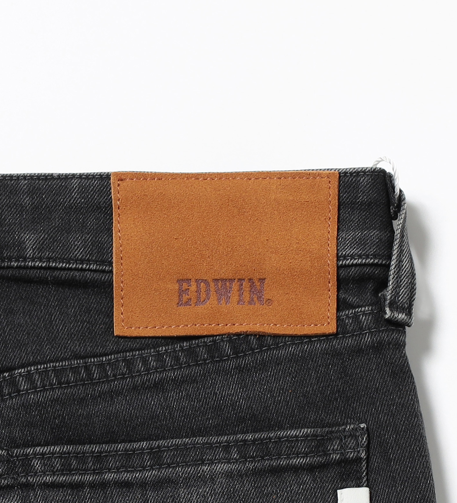 EDWIN(エドウイン)の【試着対象】EDWIN LADIES ニュークラシック ローライズ カットオフフレアデニムパンツ|パンツ/デニム / ジーンズパンツ/レディース|ブラックデニム