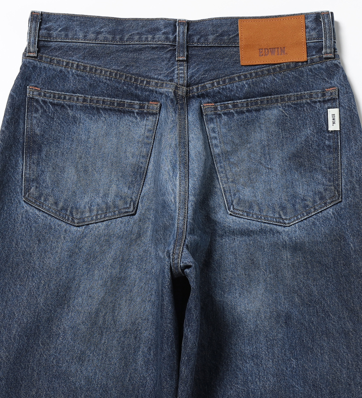 EDWIN(エドウイン)の【試着対象】EDWIN LADIES ニュークラシック クラシックストレートデニムパンツ|パンツ/デニム / ジーンズパンツ/レディース|濃色ブルー