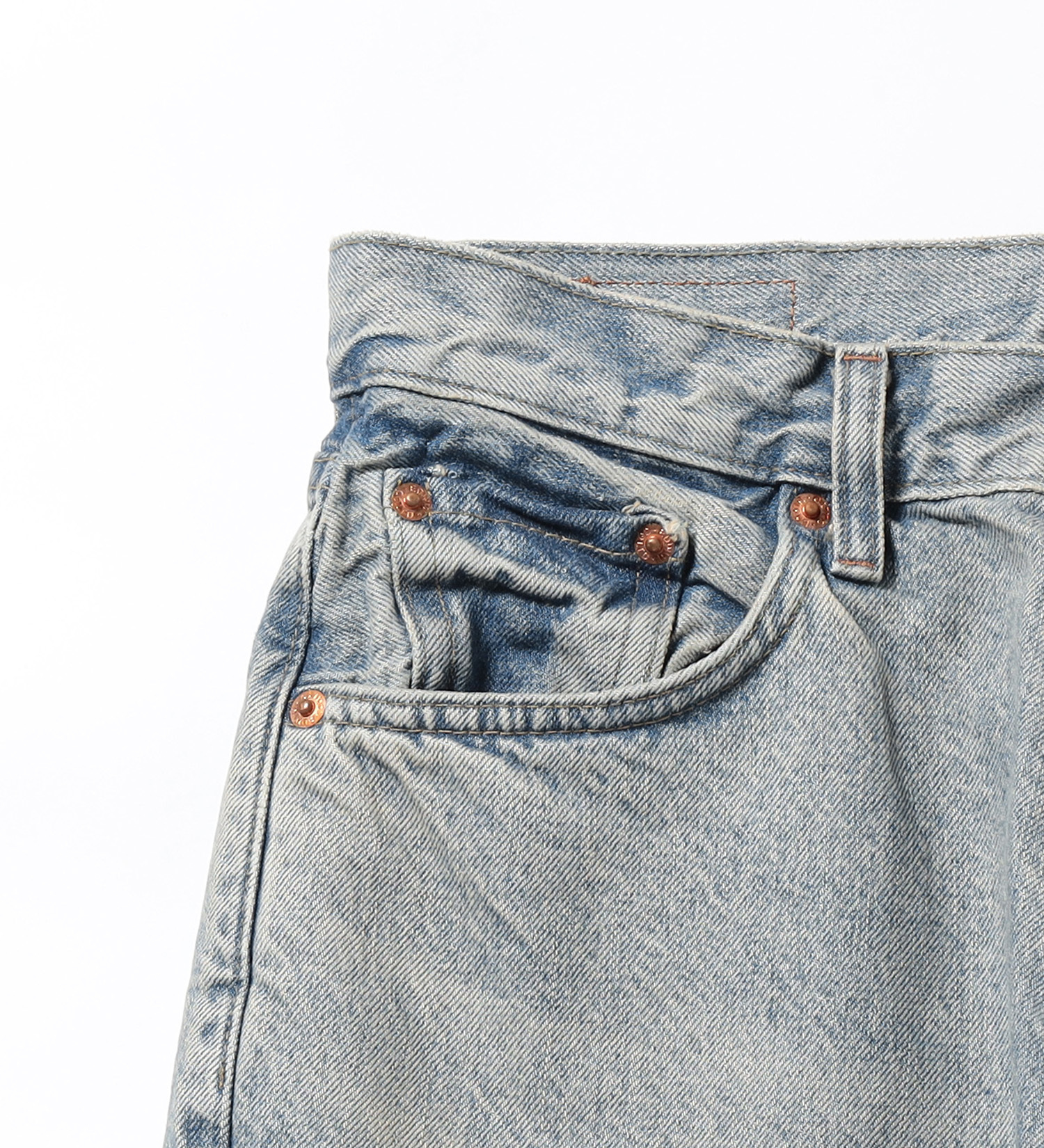 EDWIN(エドウイン)の【試着対象】EDWIN LADIES ニュークラシック クラシックストレートデニムパンツ|パンツ/デニム / ジーンズパンツ/レディース|淡色ブルー