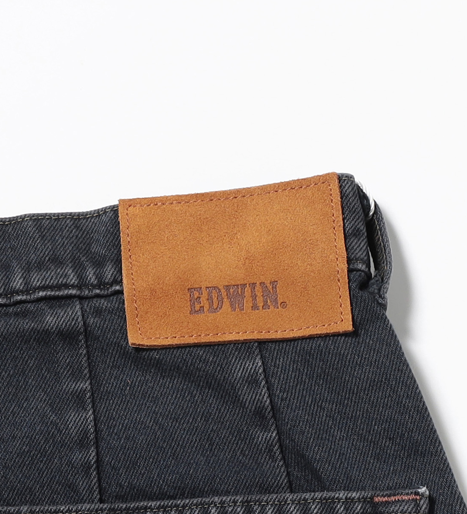 EDWIN(エドウイン)の【試着対象】EDWIN LADIES　ニュークラシック スラックス風 ワイドデニムパンツ|パンツ/デニム / ジーンズパンツ/レディース|ブラックデニム