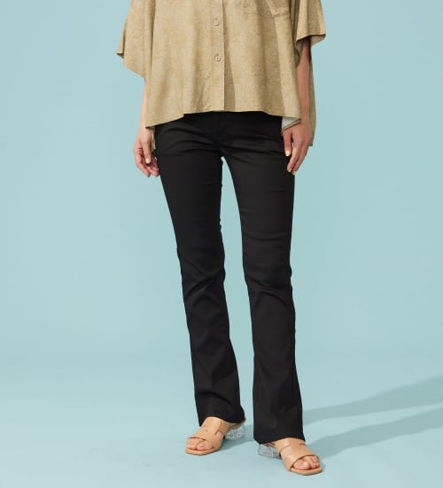 【予約P】【WEB限定】EDWIN LADIES ハタラクロ COOL 涼しいブーツカットパンツ【涼】