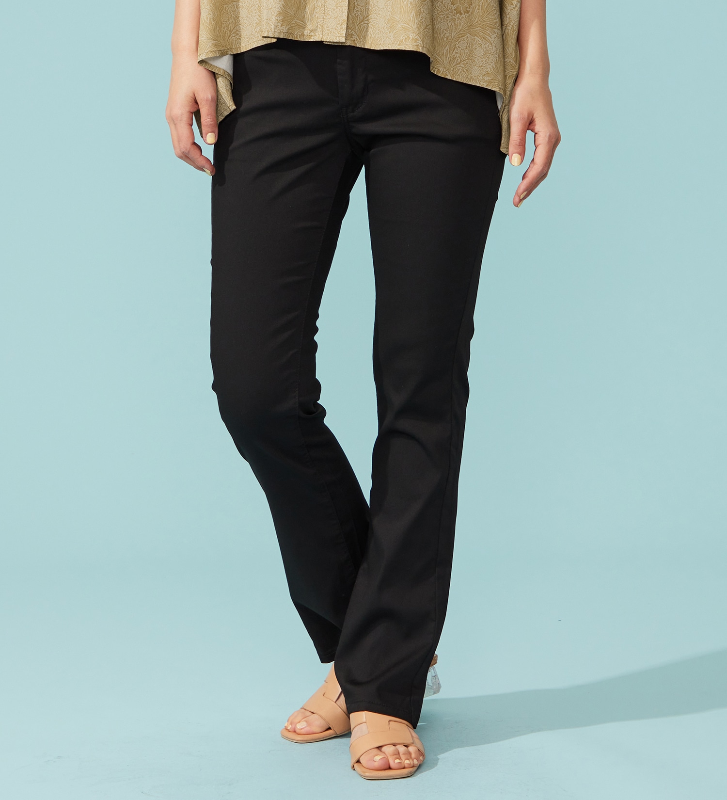 EDWIN(エドウイン)の【予約P】【WEB限定】EDWIN LADIES ハタラクロ COOL 涼しいブーツカットパンツ【涼】|パンツ/パンツ/レディース|ブラック