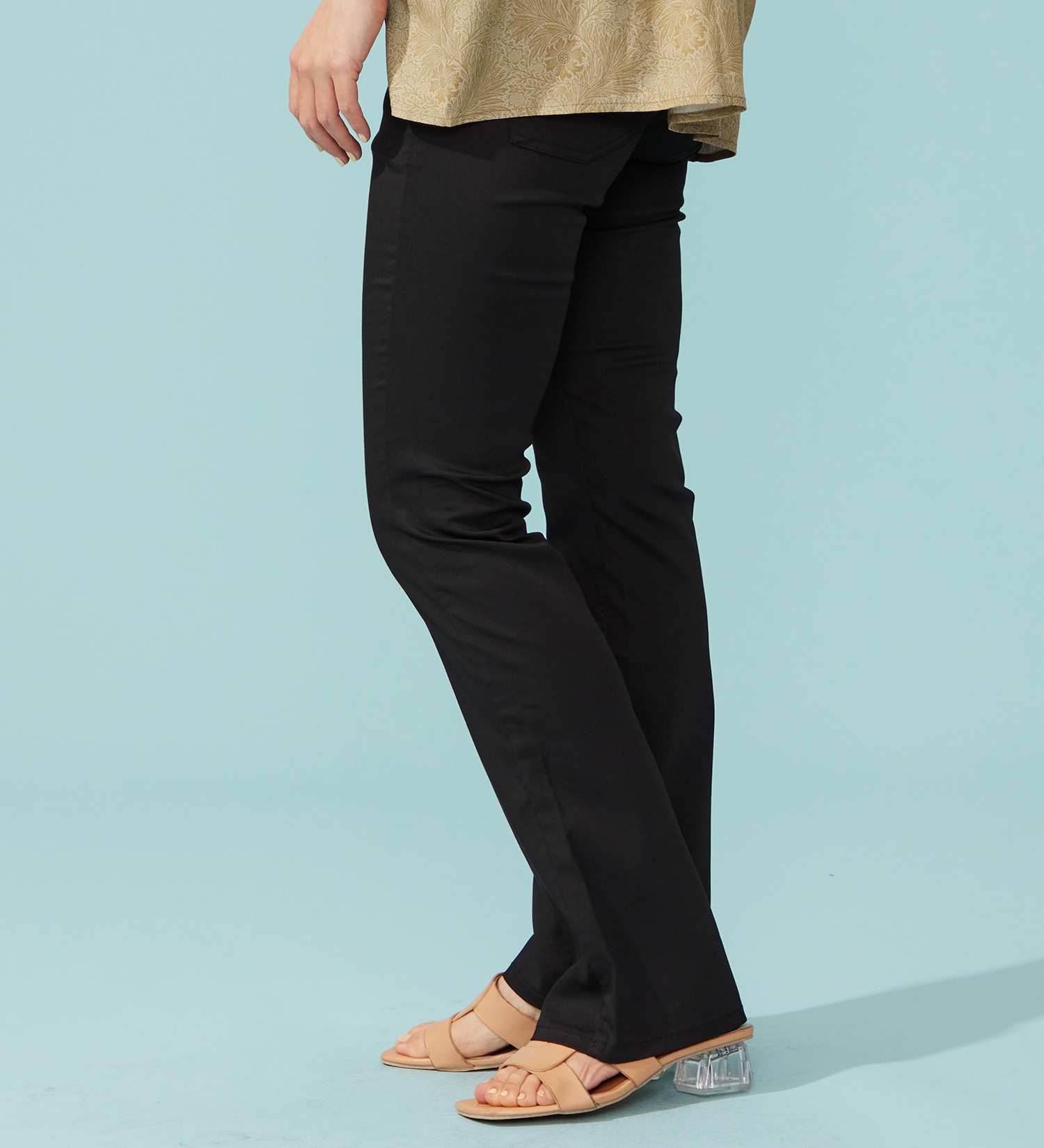 EDWIN(エドウイン)の【予約P】【WEB限定】EDWIN LADIES ハタラクロ COOL 涼しいブーツカットパンツ【涼】|パンツ/パンツ/レディース|ブラック