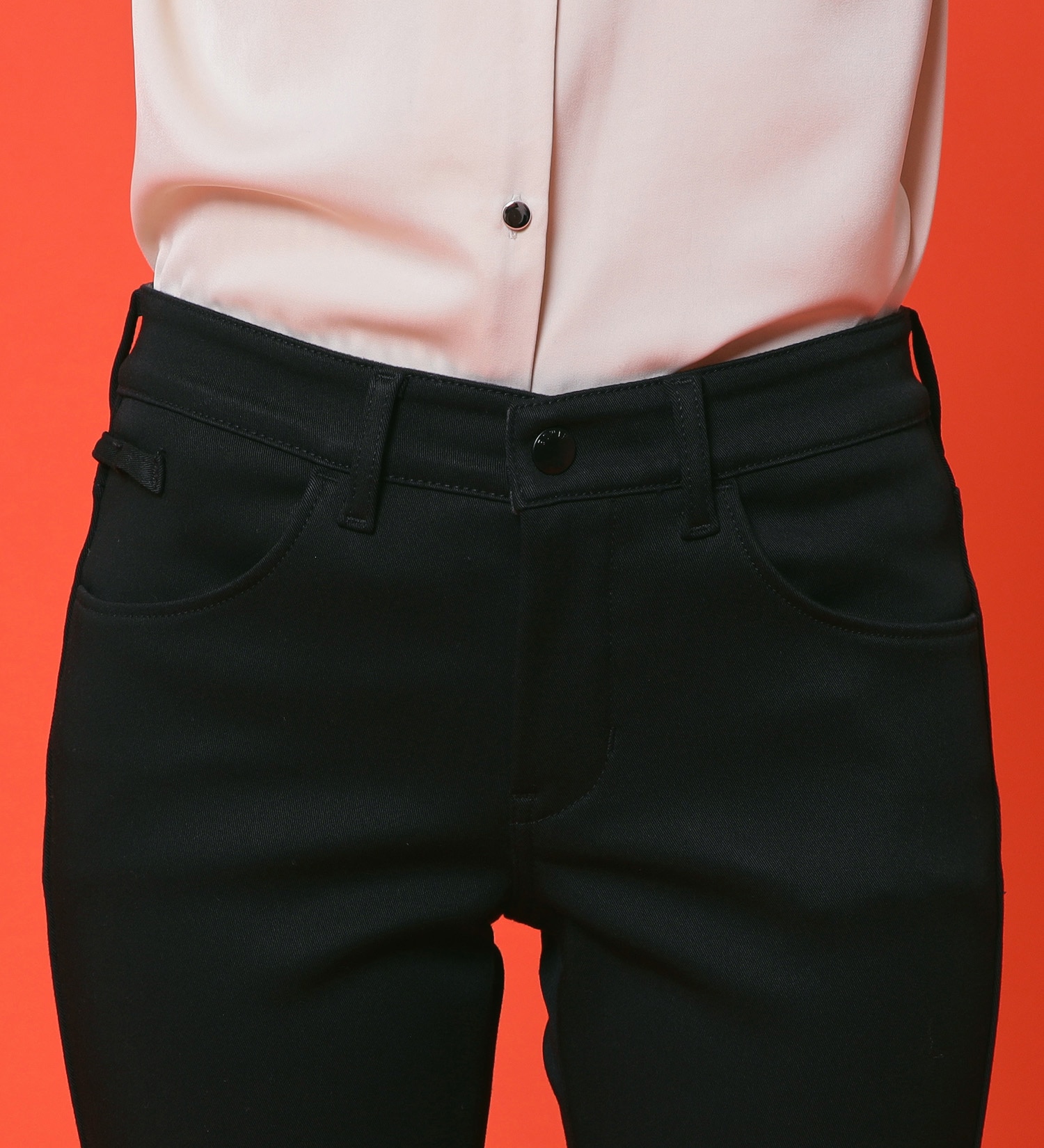 EDWIN(エドウイン)の【予約P】【WEB限定】EDWIN LADIES ハタラクロ BODY FIREブーツカットパンツ【暖】【冬用】|パンツ/パンツ/レディース|ブラック