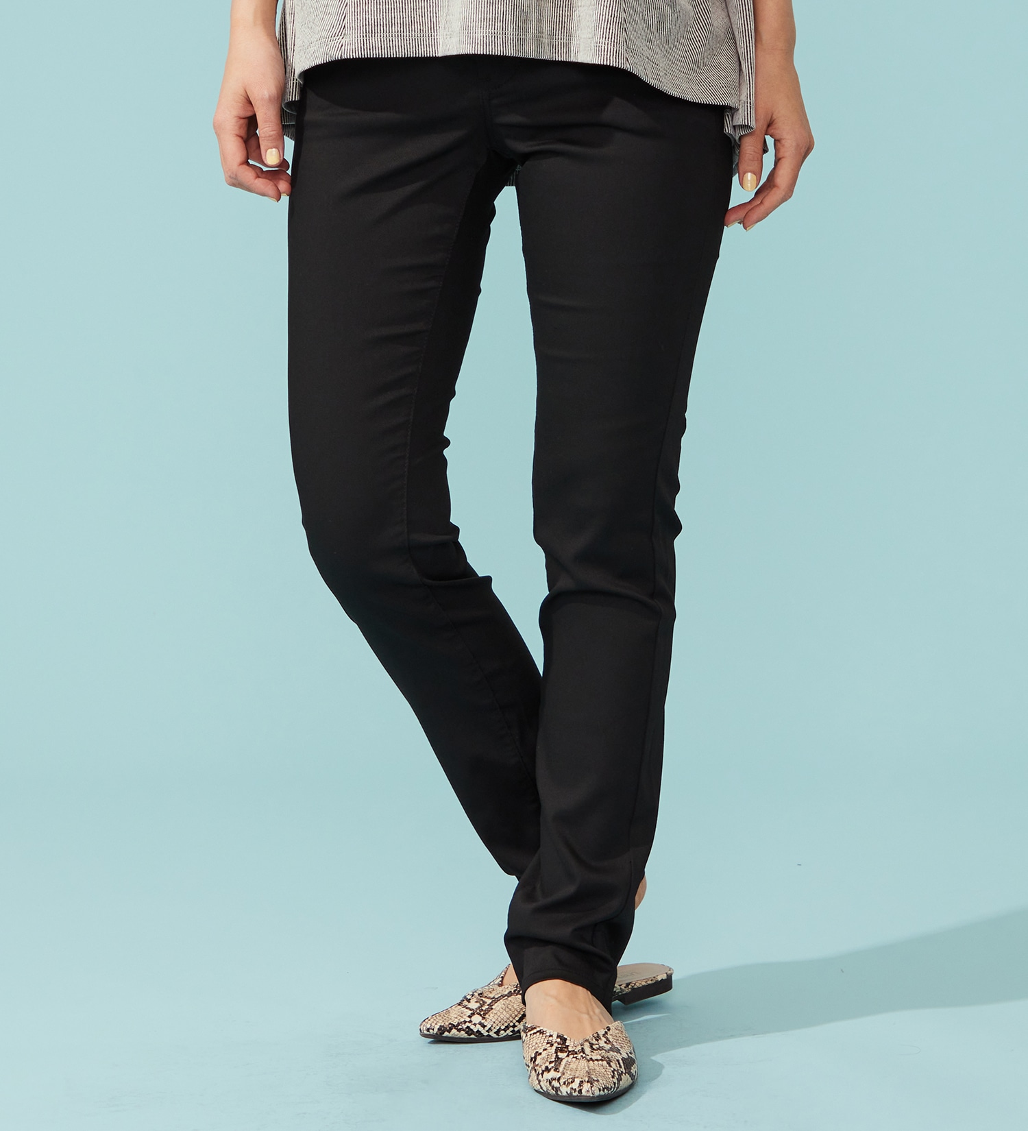 EDWIN(エドウイン)の【予約P】【WEB限定】EDWIN LADIES ハタラクロ COOL 涼しいスリムストレートパンツ【涼】|パンツ/パンツ/レディース|ブラック