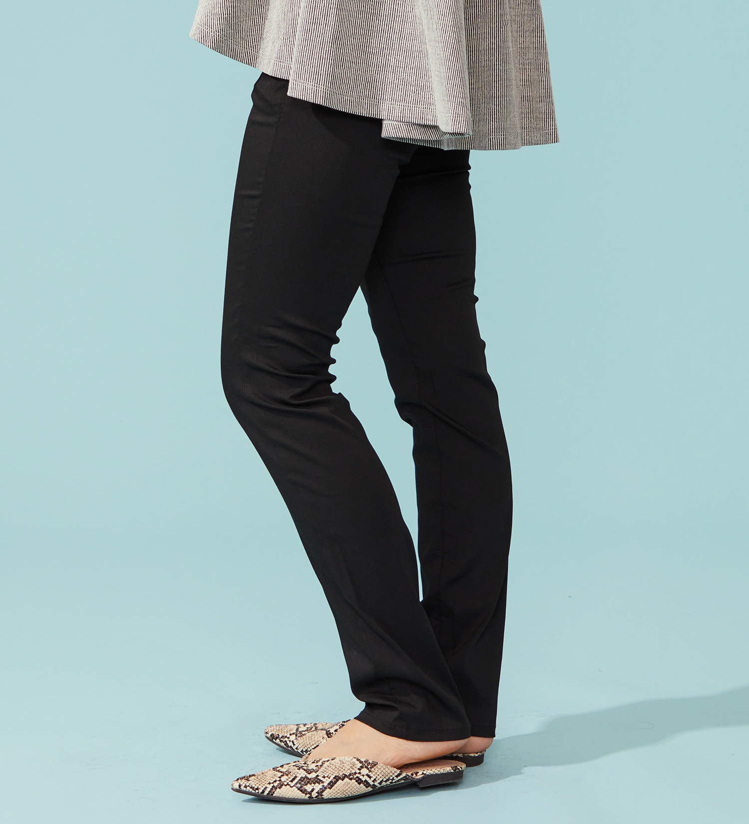 EDWIN(エドウイン)の【予約P】【WEB限定】EDWIN LADIES ハタラクロ COOL 涼しいスリムストレートパンツ【涼】|パンツ/パンツ/レディース|ブラック