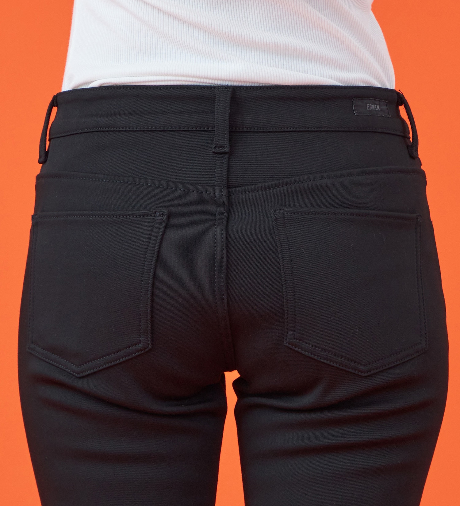 EDWIN(エドウイン)の【予約P】【WEB限定】EDWIN LADIES ハタラクロ BODY FIREスリムストレートパンツ【暖】【冬用】|パンツ/パンツ/レディース|ブラック