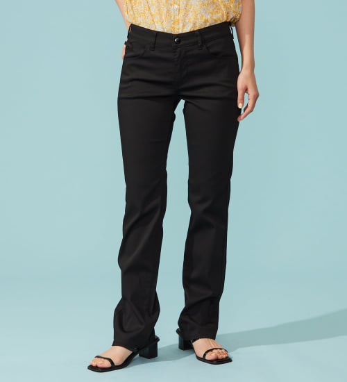 【予約P】【WEB限定】EDWIN LADIES ハタラクロ COOL 涼しいストレートパンツ【涼】