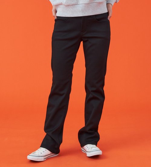 【予約P】【WEB限定】EDWIN LADIES ハタラクロ BODY FIREストレートパンツ【暖】【冬用】