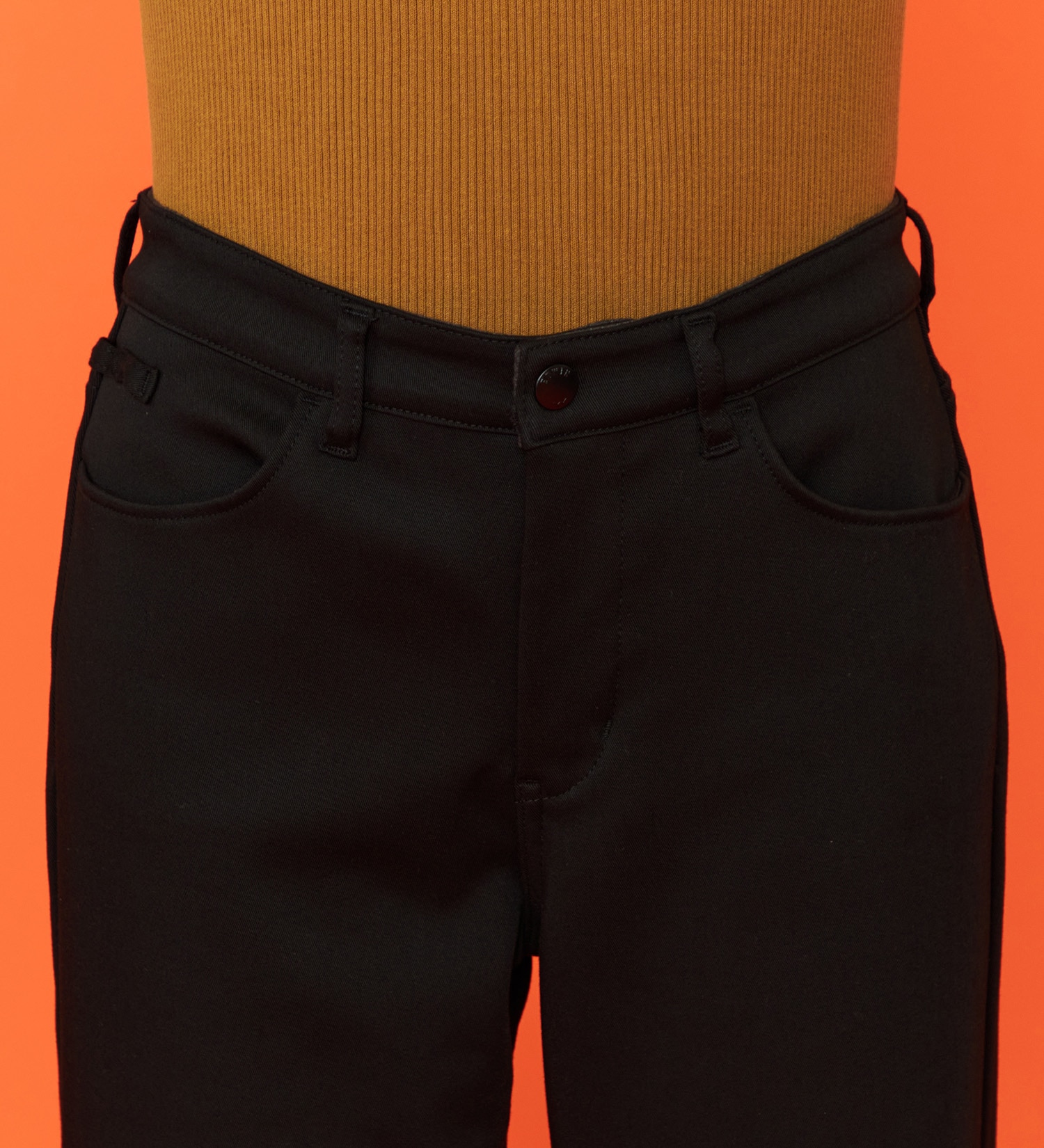 EDWIN(エドウイン)の【予約P】【WEB限定】EDWIN LADIES ハタラクロ BODY FIREワイドパンツ【暖】【冬用】|パンツ/パンツ/レディース|ブラック