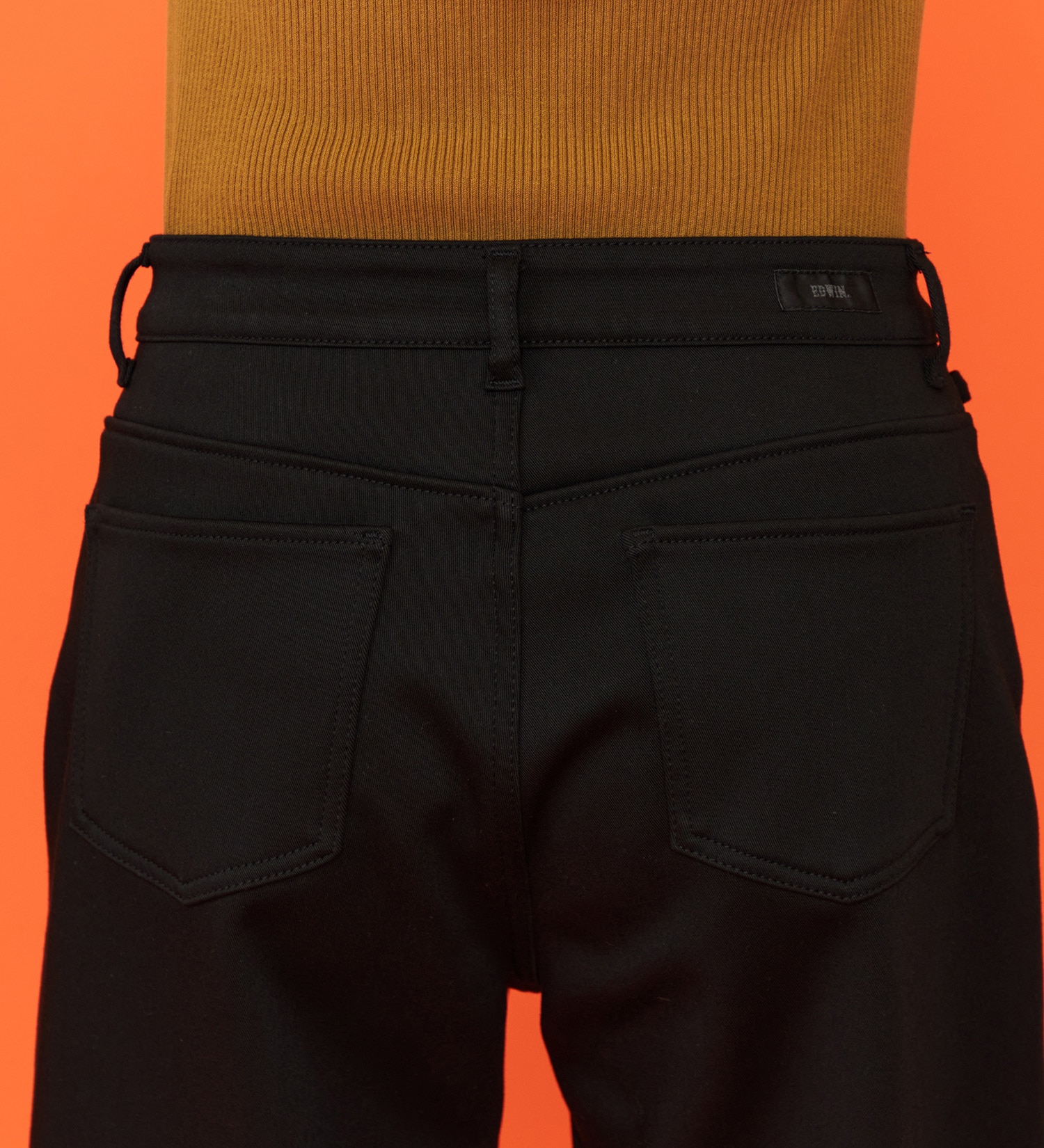 EDWIN(エドウイン)の【予約P】【WEB限定】EDWIN LADIES ハタラクロ BODY FIREワイドパンツ【暖】【冬用】|パンツ/パンツ/レディース|ブラック